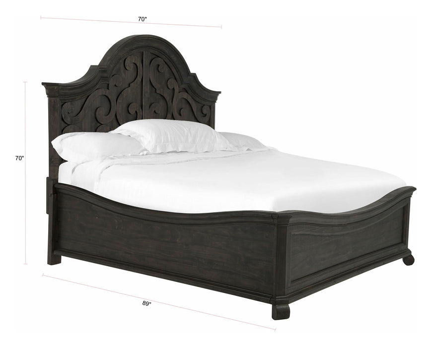 Bellamy - Complete Shaped Panel Bed Magnussen Furniture