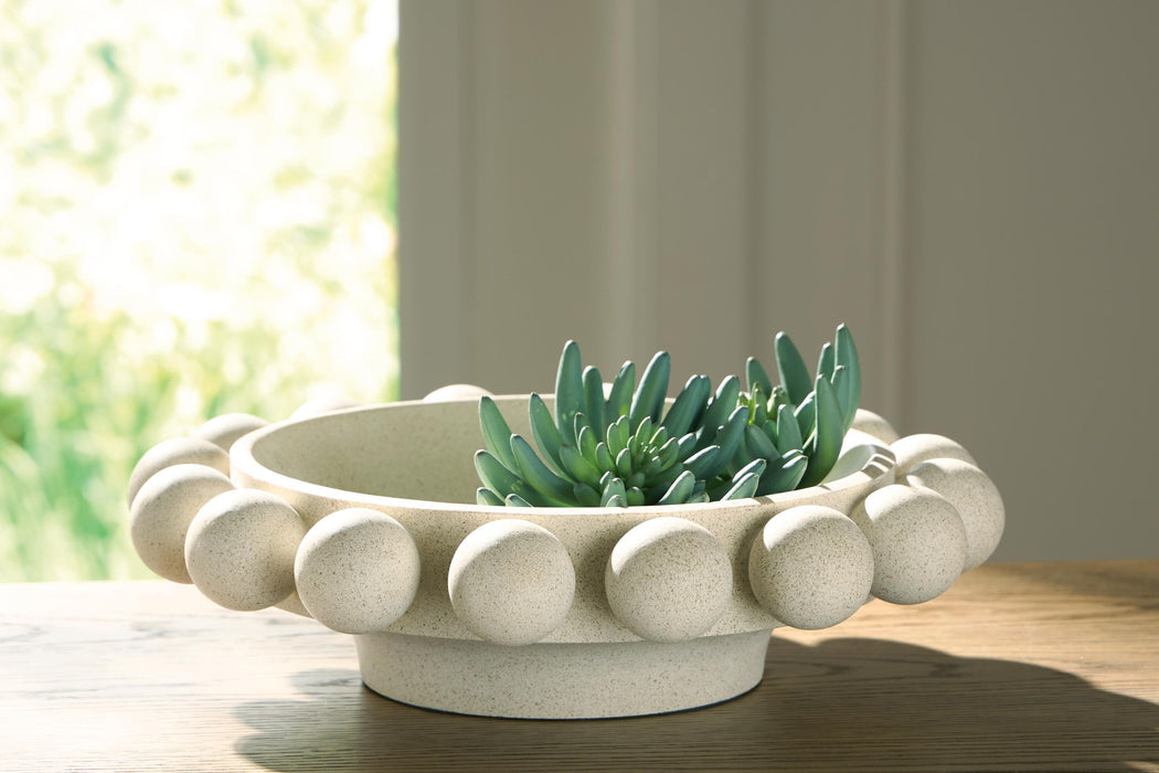 Leithwood - Bowl - Beige Signature Design by Ashley®