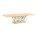 Camellia Field - Rectangular Pedestal Dining Table Michael Amini
