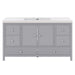 Bathroom Vanity With Separate Sink, Soft Close Doors And 4 Drawers Noble House