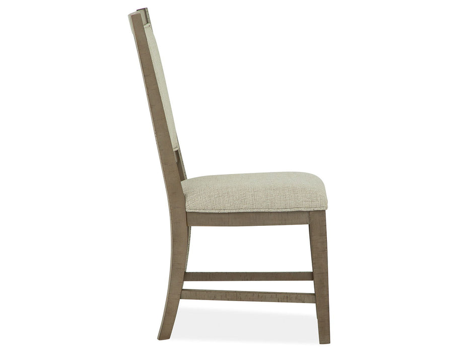 Paxton Place - Step Upholstered Side Chair (Set of 2) - Dovetail Gray Magnussen Furniture