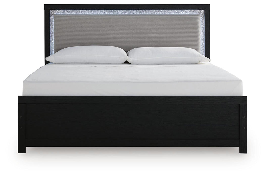 Maeling - Upholstered Panel Bed Signature Design by Ashley®