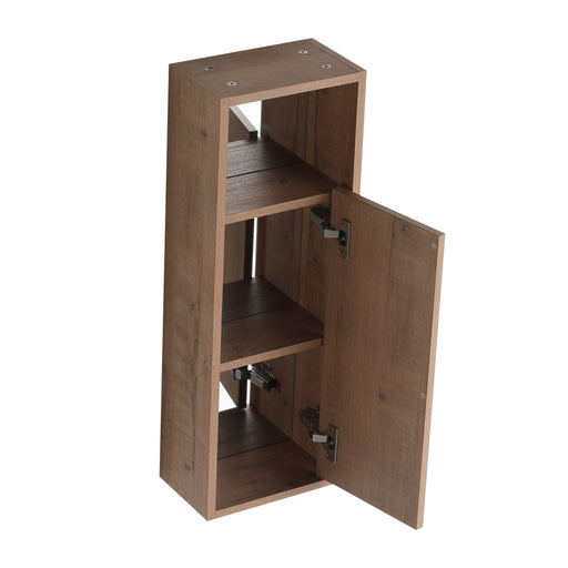 10" Wall Mounted Storage Cabinet, Bathroom Cabinet With Soft Close Door - Imitative Oak Home Essentials