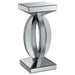 Empire - Square Side End Table - Silver Furniture Max