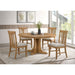 Auburn - 5 Piece Dining Set - Natural / Light Brown Furniture Max