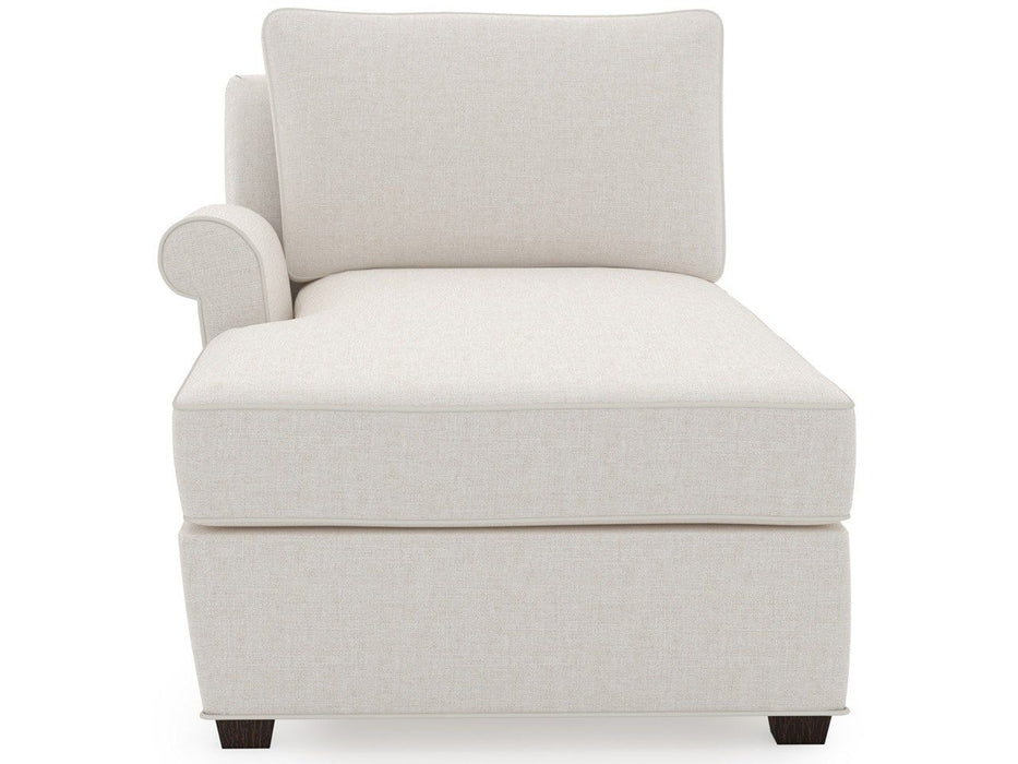 Clermont - Chaise LAF, Special Order - White Universal Furniture
