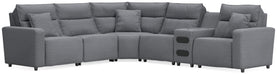 Modmax II - Reclining Sectional - Salt And Pepper Signature Design by Ashley®