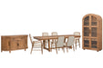Woodward - Trestle Extendable Dining Table Set Magnussen Furniture