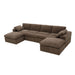 Sectional, Large Arms, Toss Pillows Included Home Essentials