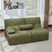 Modern Sectional Loveseat With Ergonomic Design Hearth and Haven