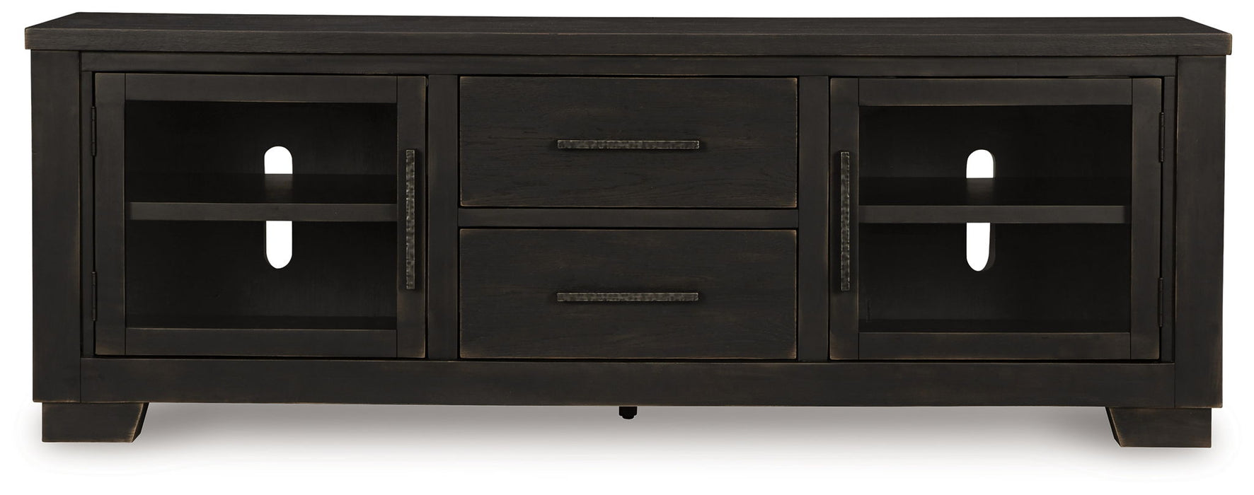 Galliden - Extra Large TV Stand - Black Signature Design by Ashley®