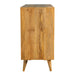 Austin - 3 Door Accent Cabinet With Tapered Legs - Natural Furniture Max