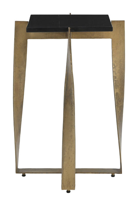 Noara - Accent Table - Black / Brass Zuo Modern