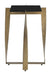 Noara - Accent Table - Black / Brass Zuo Modern