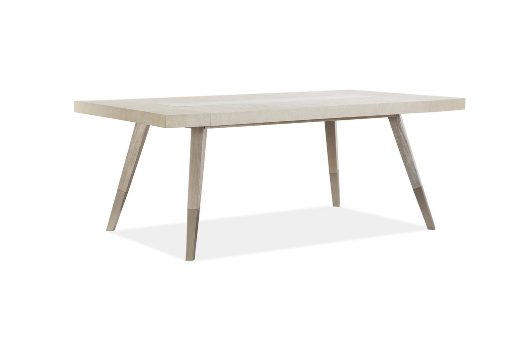 Lenox - Rectangular Dining Table - Warm Silver Magnussen Furniture