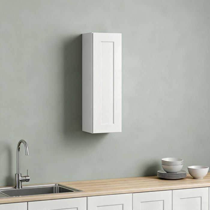Shaker Wall Cabinet With 2 Adjustable Shelves Home Essentials