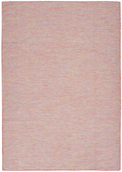 4' X 6' Power Loom Area Rug - Dark Red