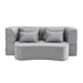 Modern Floor Sofa With 4 Pillows Home Essentials