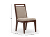 Reena - Upholstered Side Chair (Set of 2) - Rich Brown / Beige Magnussen Furniture