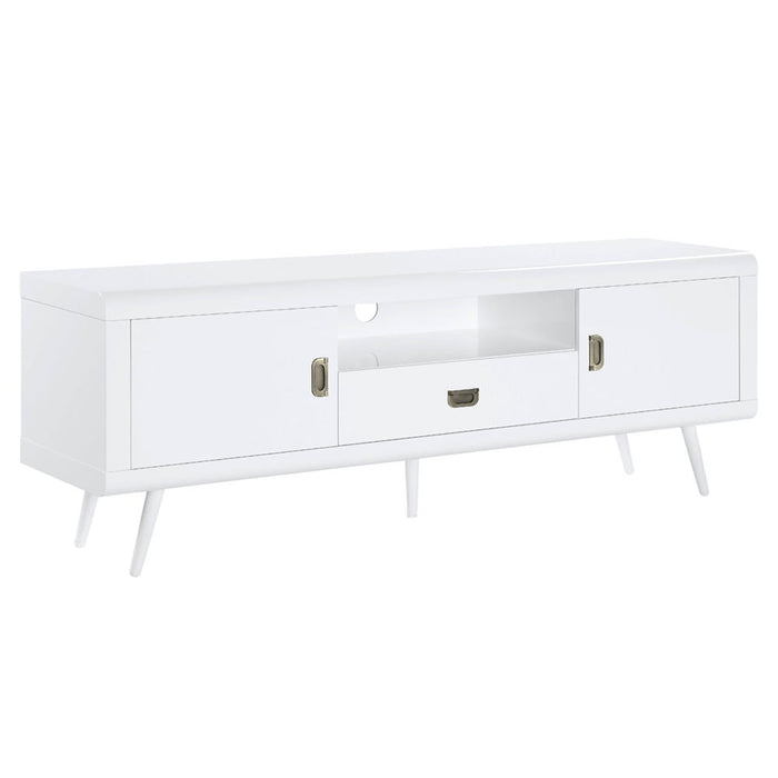 Pagan - TV Stand - White High Gloss ACME