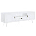 Pagan - TV Stand - White High Gloss ACME
