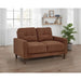 Heather - Track Arm Tufted Loveseat Furniture Max