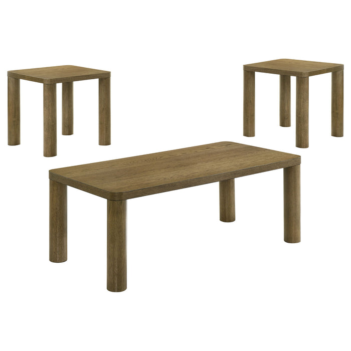 Bryant - Coffee Table Set With Rounded Legs Furniture Max