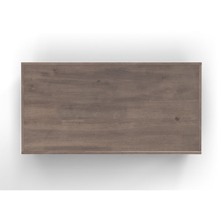 Hampton - Hampton - Coffee Table - Jasmine Whitewash / Barnwood