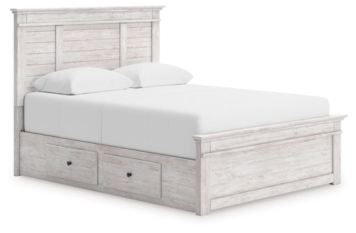 Makidern - Panel Storage Bed With 2 Under Bed Storage Units Signature Design by Ashley®