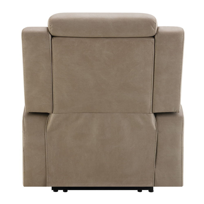 Lugo - Power Motion Recliner With Cup Holder - Camel ACME