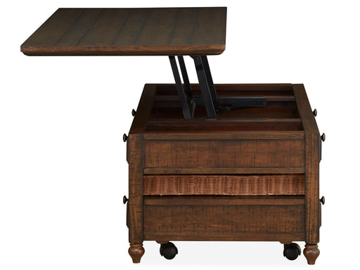 Cottage Lane - Wood Rectangular Lift-top Cocktail Table - Coffee Magnussen Furniture