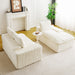 Modular Sofa, Convertible Twin Seat With Chaise Lounge Home Essentials