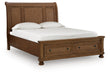 Zackaryn - Sleigh Storage Bed Signature Design by Ashley®