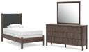 Pamytta - Upholstered Panel Bedroom Set Signature Design by Ashley®