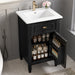 Bathroom Vanity With Sink, Adjustable Shelf, Tilt-Out Drawer Hearth and Haven