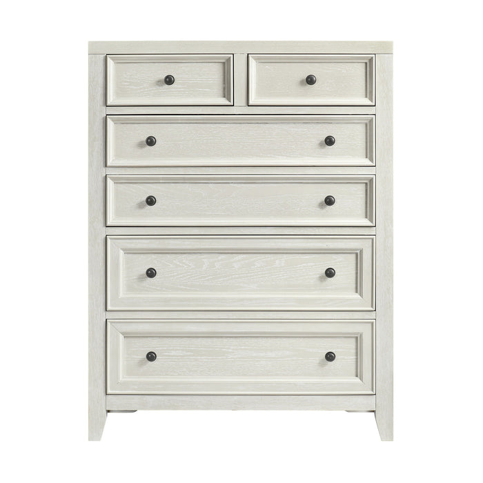 6 Drawer Chest With Knobs And Smooth Slides Emerald Home