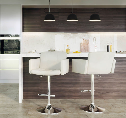 Stout - Contemporary Adjustable Barstool With Swivel Lumi Source