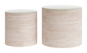 Carzo - Coffee Table Set - Stone Beige Zuo Modern