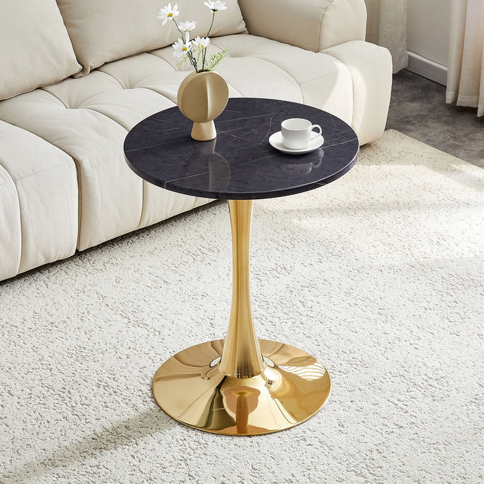 Round Dining Table With Thickened Top For Kitchen Home Essentials