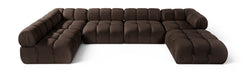 Orin - 6 Piece Modular Sectional (3 Modular Chairs, 2 Corner Chairs & Ottoman) Meridian Furniture