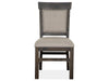 Bellamy - Dining Side Chair With Upholstered Seat & Back (Set of 2) - Peppercorn Magnussen Furniture