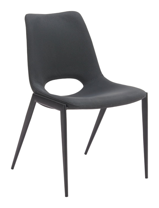 Desi - Armless Dining Chair (Set of 2) Zuo Modern