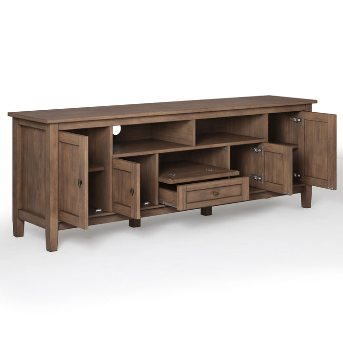 Warm Shaker - Handcrafted TV Media Stand Simpli-Home