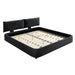 Cloud Bed Frame With Oversized Padded Movable Headboard Home Essentials