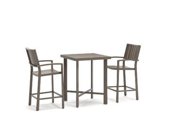 Vista Point - Counter Table Set (Set of 3) - Brown Signature Design by Ashley®