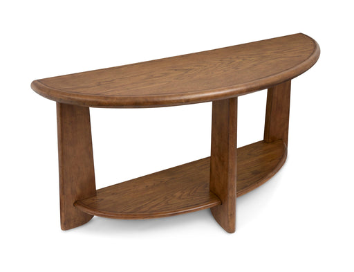 Tanner - Demilune Sofa Table - Tawny Brown Magnussen Furniture