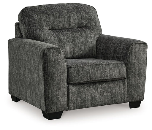 Lonoke - Chair And A Half - Gunmetal Signature Design by Ashley®