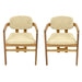 Outdoor Accent Armchairs For Patio (Set of 2) - Natural / Teak Hearth and Haven