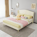 Upholstered Bed, Tufted Headboard, Comfortable Sleep Home Essentials