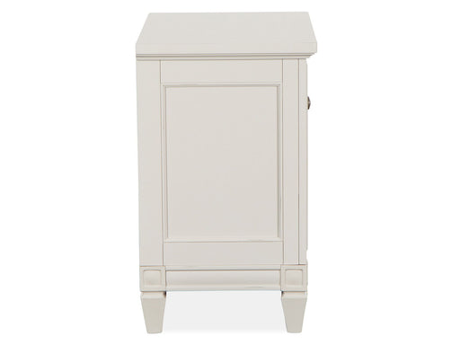 Willowbrook - Drawer Nightstand - Egg Shell White With Slight Rub Through Magnussen Furniture